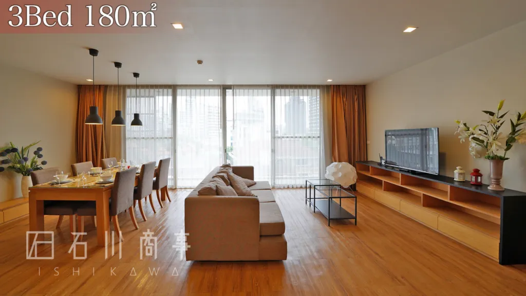 【家族向け低層物件】石川商事スタッフの個人的おすすめ! 16 sirivit residence 3bed 0 1024x576 1