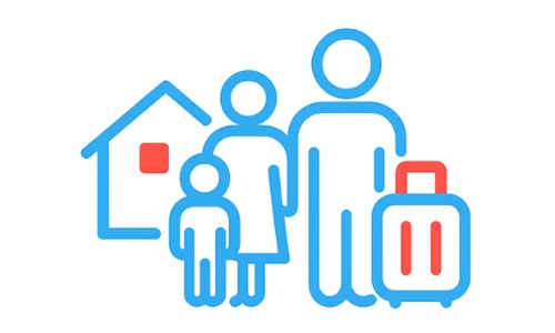 Free moving service for families