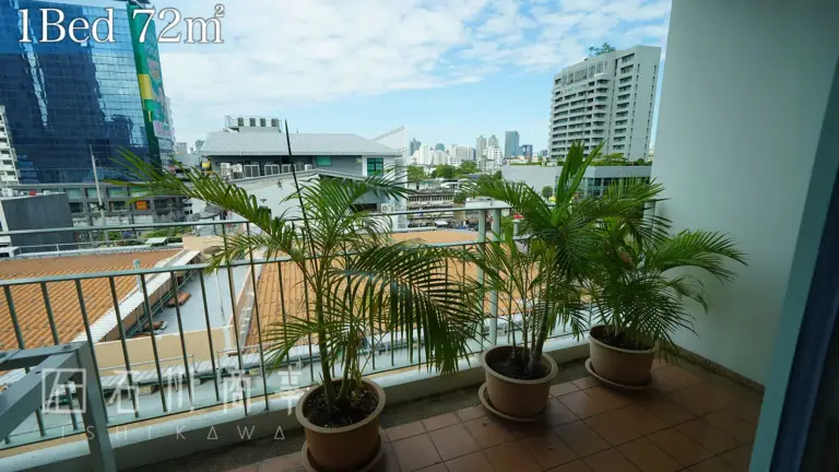 assign residence thonglor, 1bed 72sqm