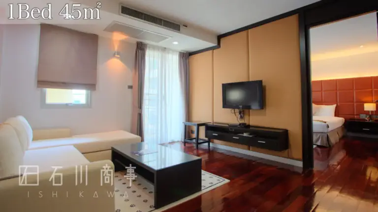 mona suite, 1bed 45sqm