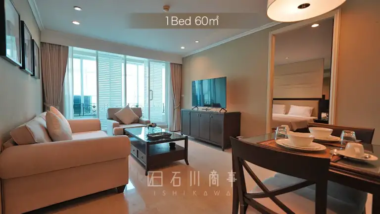 Burgundy Place - 1Bed 60㎡