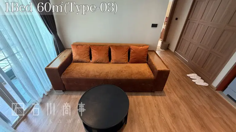 Shine Thonglor, 1Bed 60sqm(Type-03)