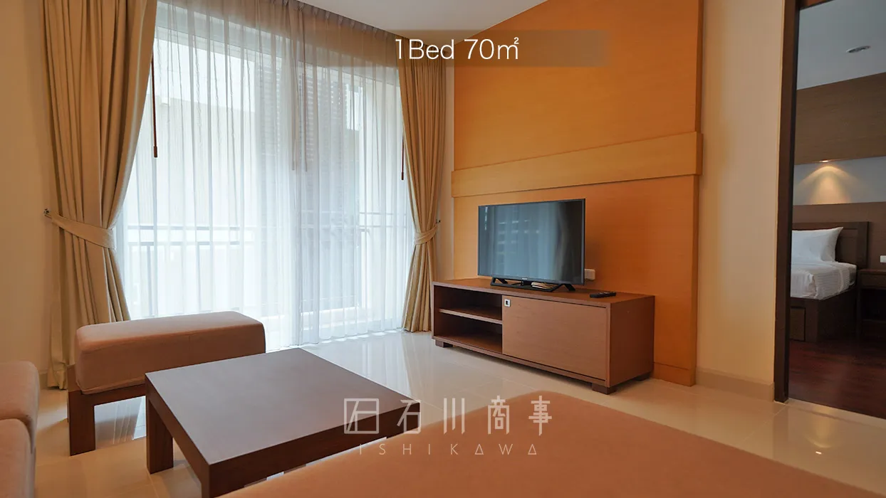 NS Residence - 1Bed 70㎡