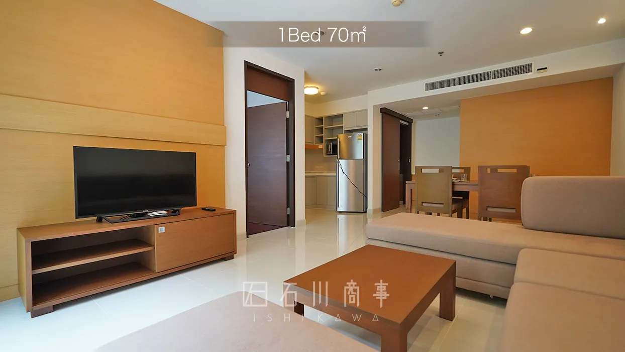 NS Residence - 1Bed 70㎡