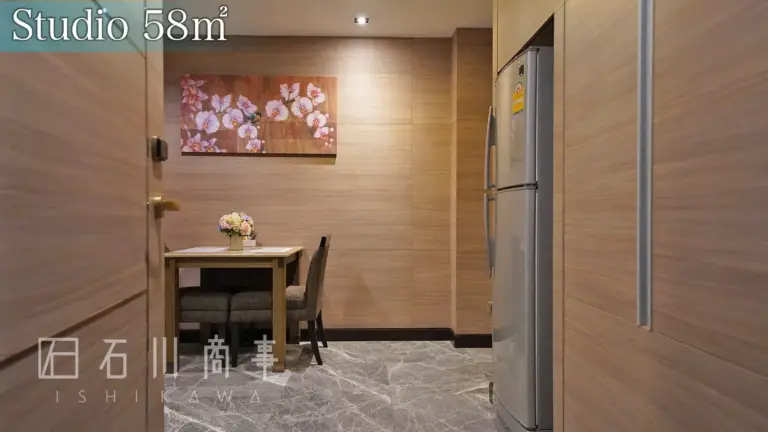 Qiss Residence, Studio 58 sqm