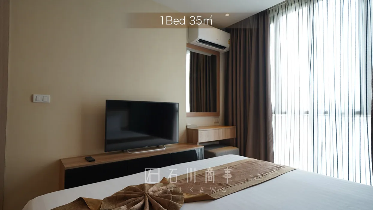 Ramada by Wyndham Bangkok Ten Ekamai Residences - 1Bed 35㎡