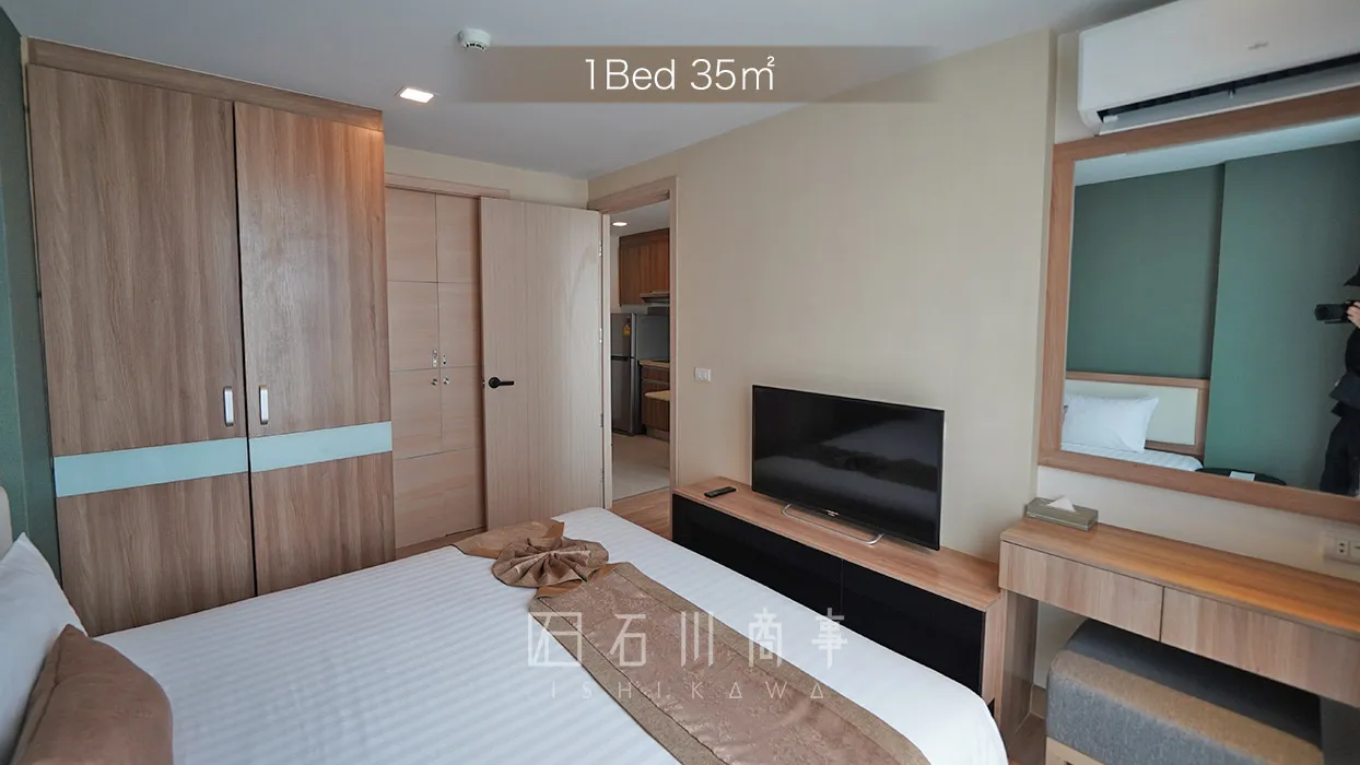 Ramada by Wyndham Bangkok Ten Ekamai Residences - 1Bed 35㎡