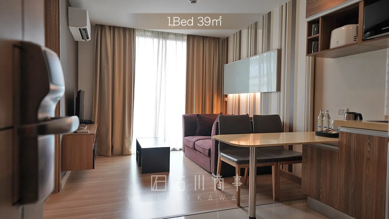 Ramada by Wyndham Bangkok Ten Ekamai Residences - 1Bed 39㎡