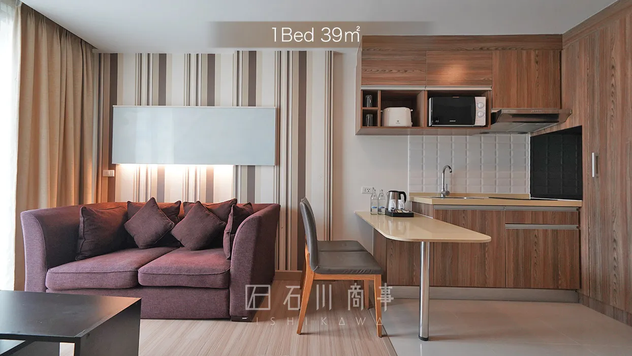 Ramada by Wyndham Bangkok Ten Ekamai Residences - 1Bed 39㎡