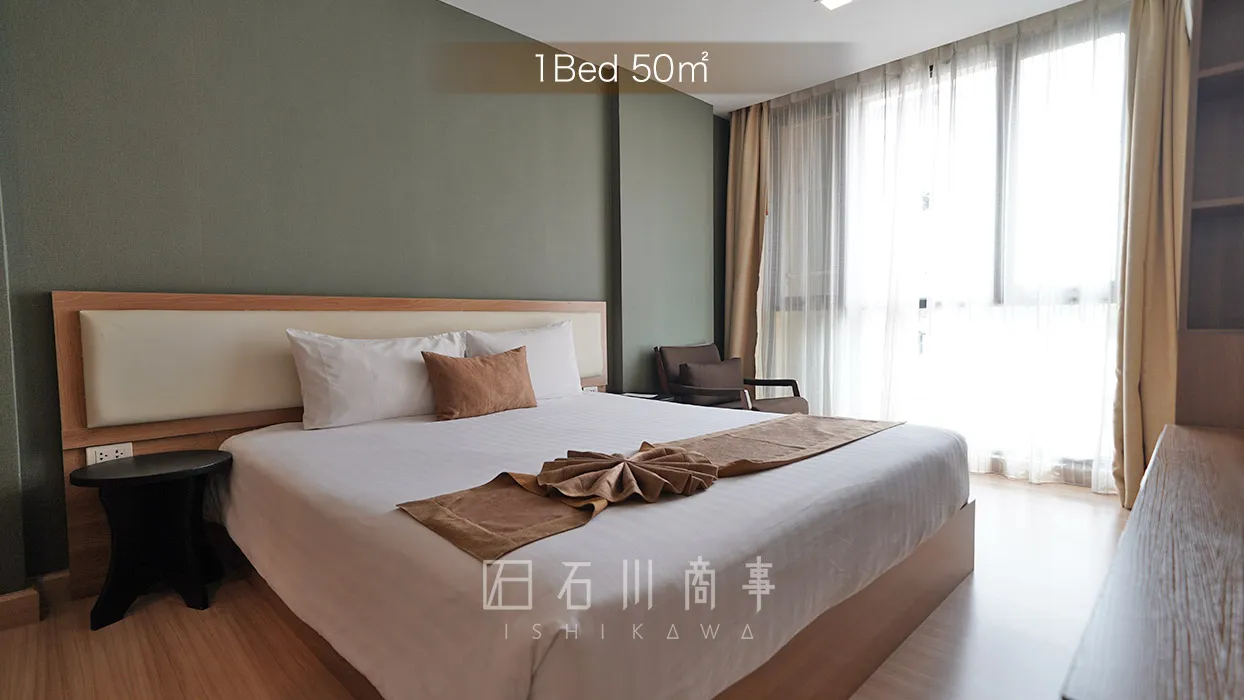 Ramada by Wyndham Bangkok Ten Ekamai Residences - 1Bed 50㎡