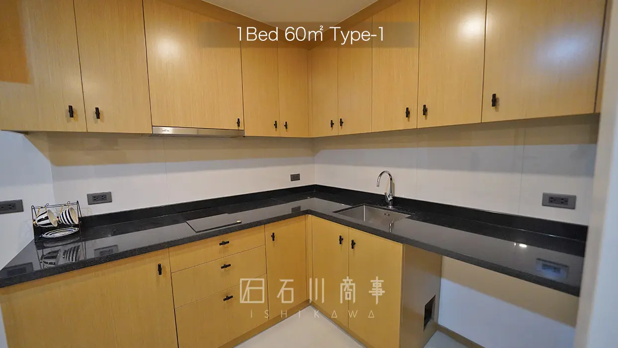 Aquila Bangkok & Residence - 1Bed 60㎡ Type-1