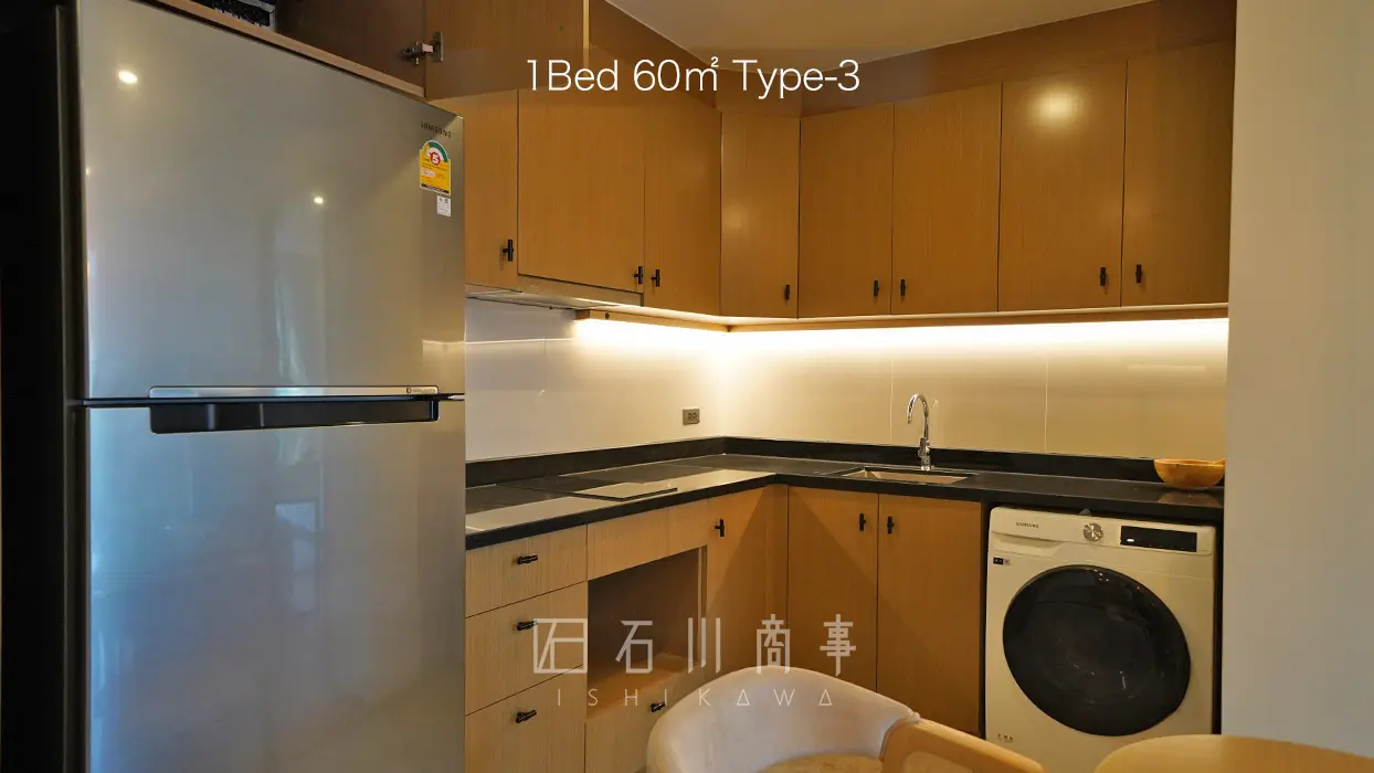 Aquila Bangkok & Residence - 1Bed 60㎡ Type-3