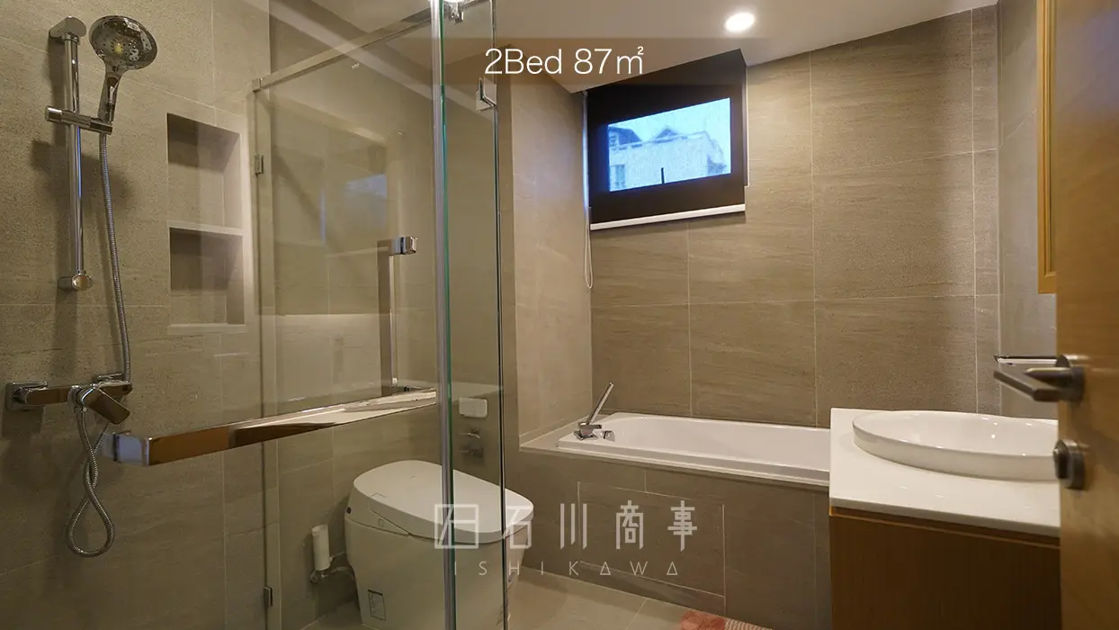 Aquila Bangkok & Residence - 2Bed 87㎡