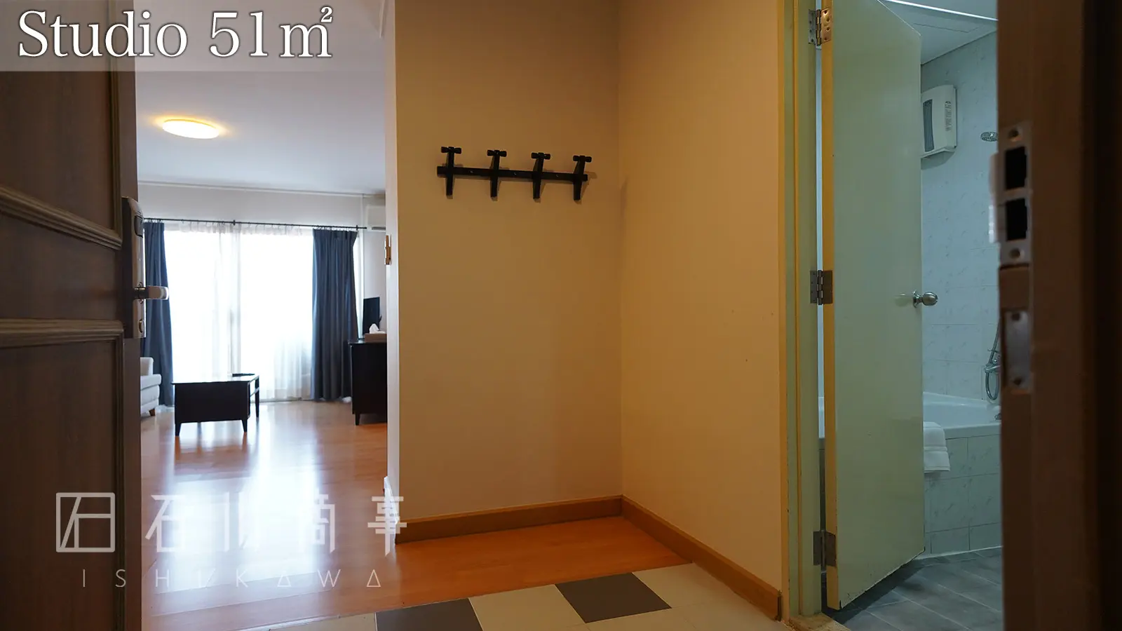 green life service apartment, studio