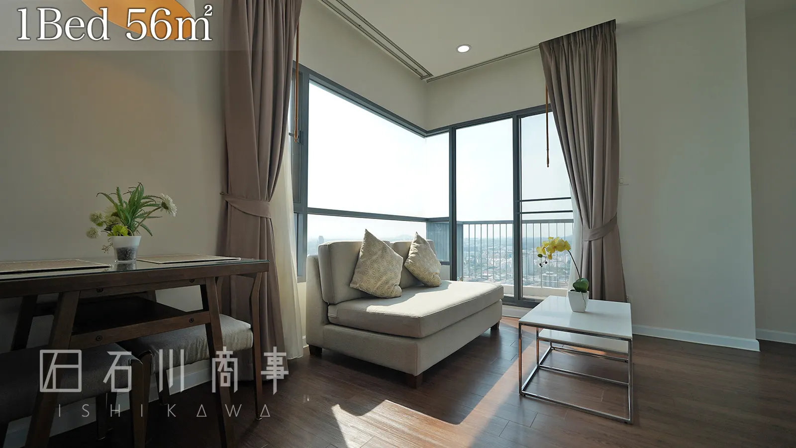citi resort sea sriracha, 1bed 56sqm