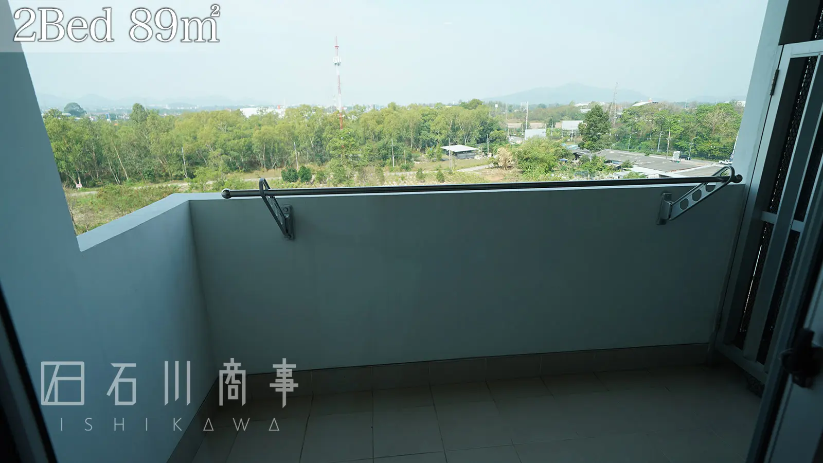 l'axe sriracha, 2bed 89sqm