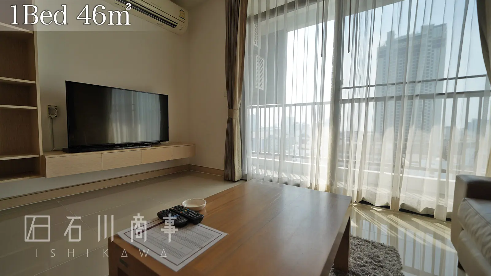 suntara residence, 1bed 46sqm