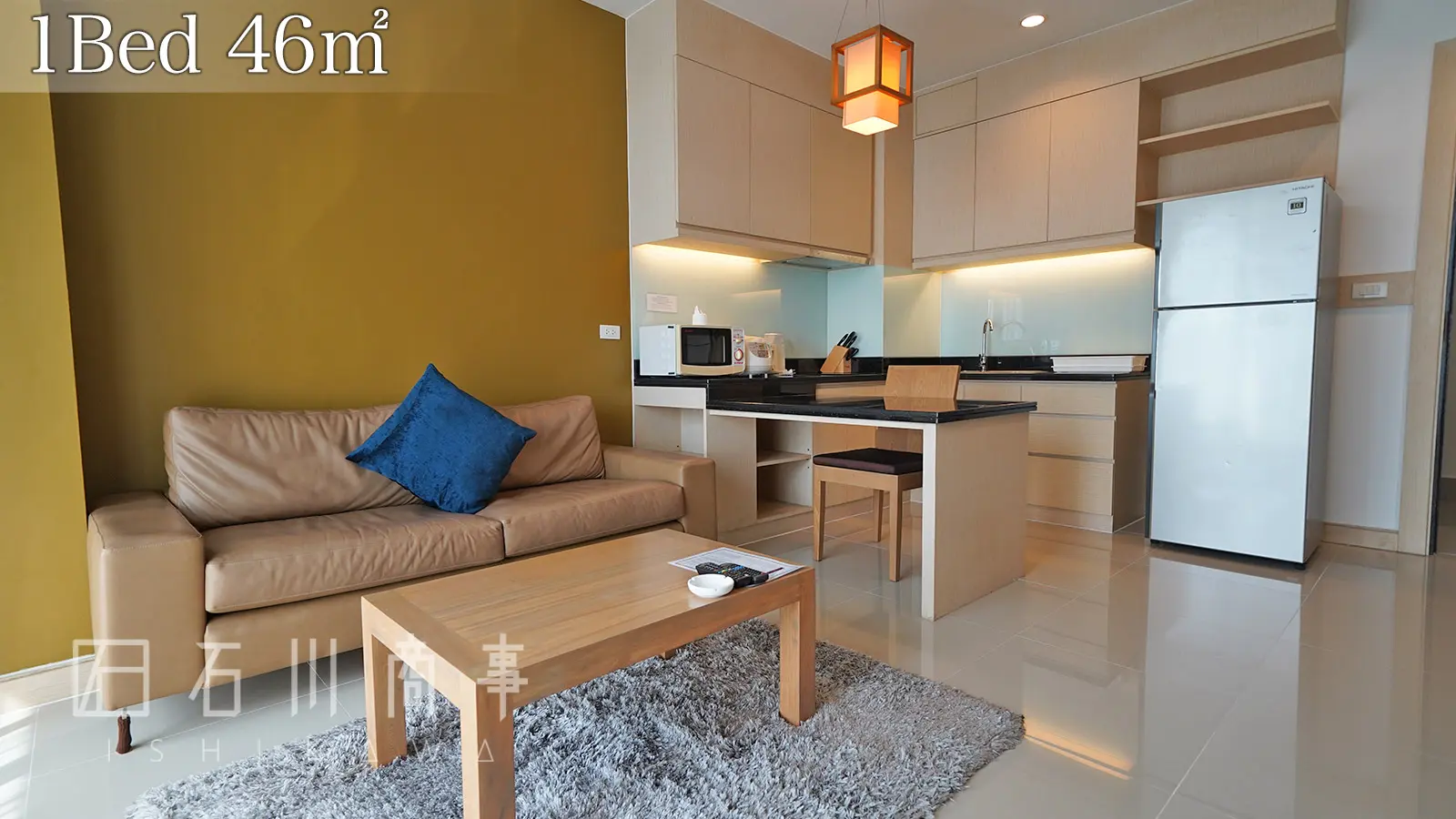 suntara residence, 1bed 46sqm